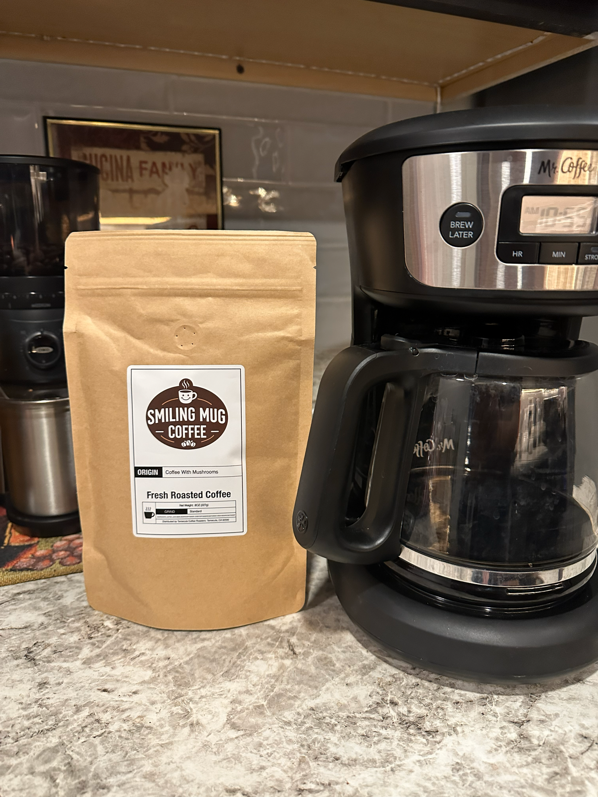 Coffee with Mushrooms Medium Roast